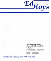 1985 Fall/Winter Ed Hoy's International Catalog Cover